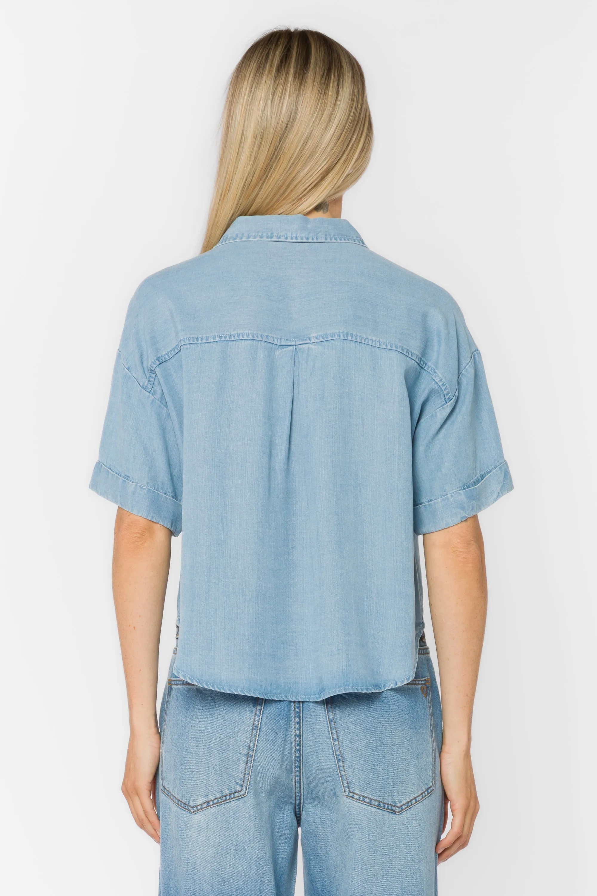 Brandon Classic Indigo Shirt sold by Velvet Heart product image thumbnail 4