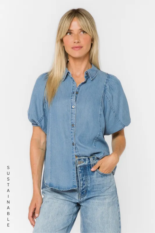 Jillian Mill Valley Blouse made by Velvet Heart