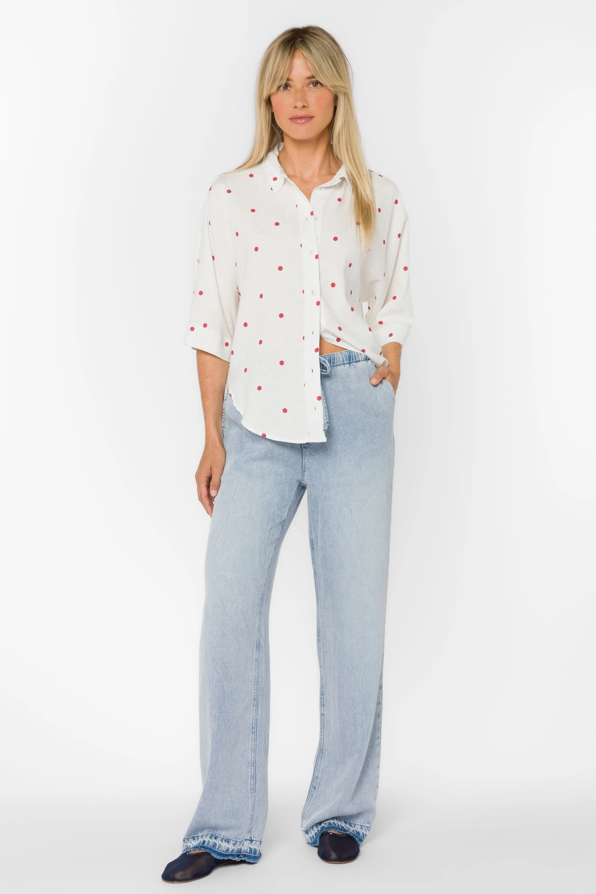 Merle Cardinal Dots Shirt sold by Velvet Heart product image thumbnail 2