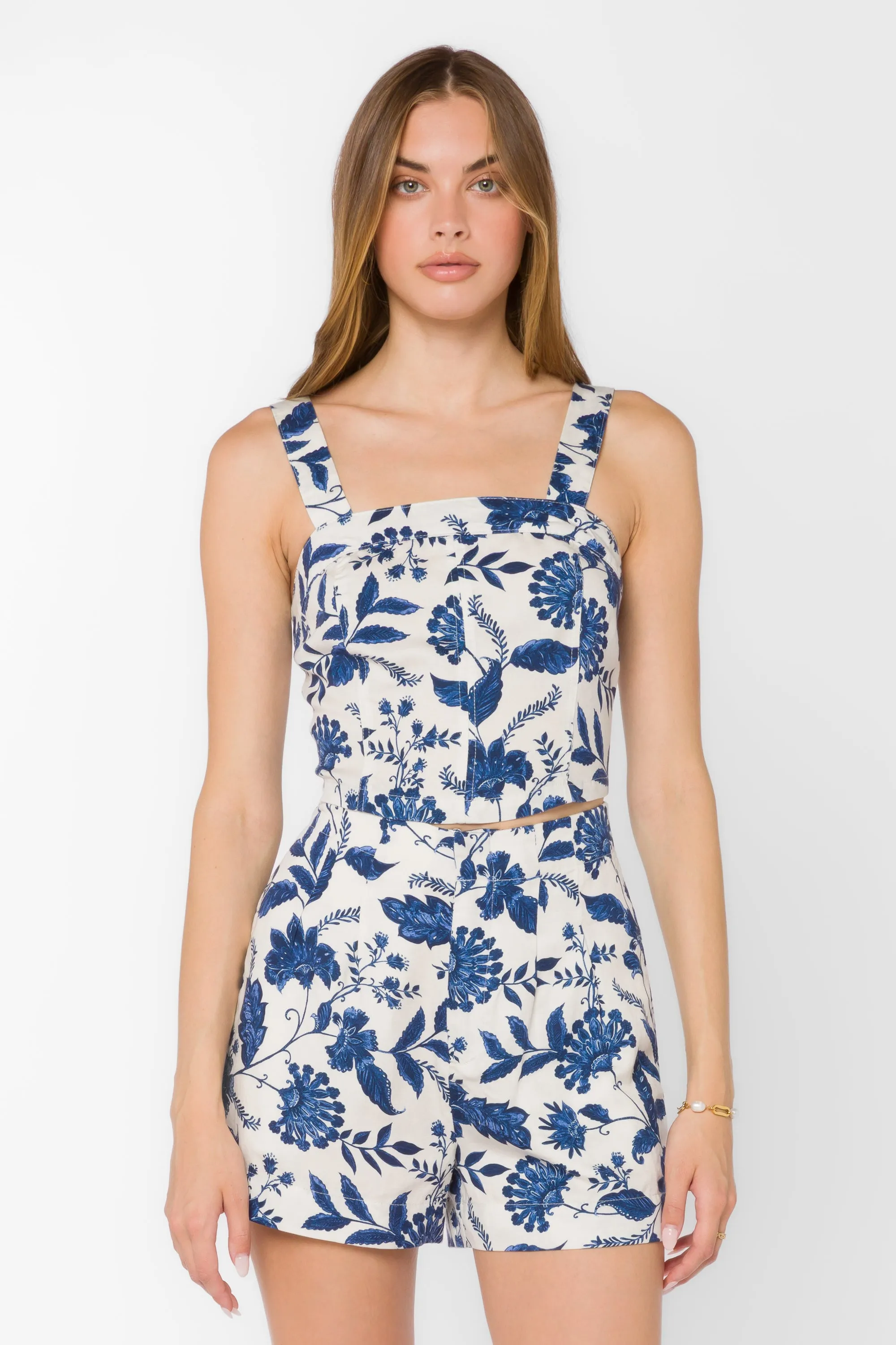 Aries Blue Floral Top sold by Velvet Heart product image thumbnail 3