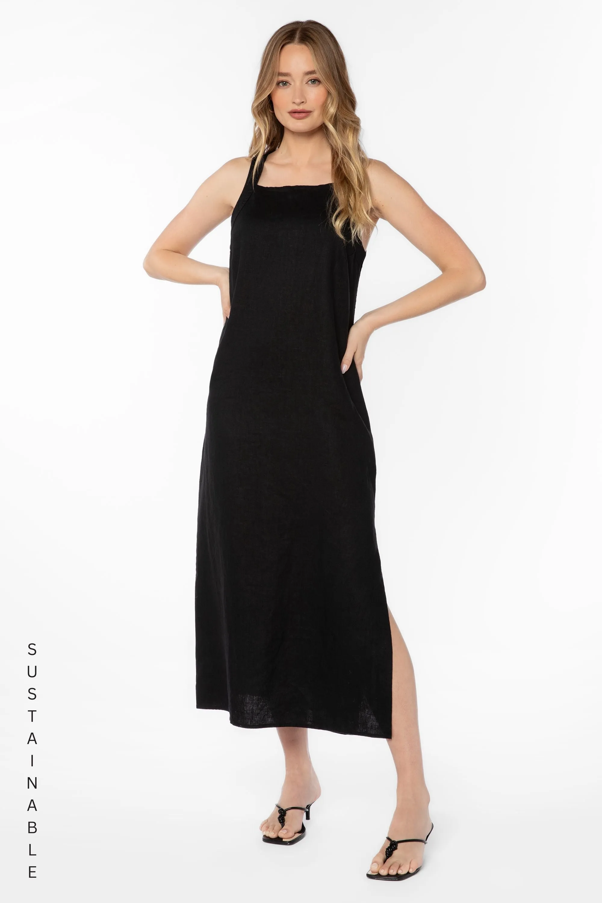 Ashanti Black Dress sold by Velvet Heart