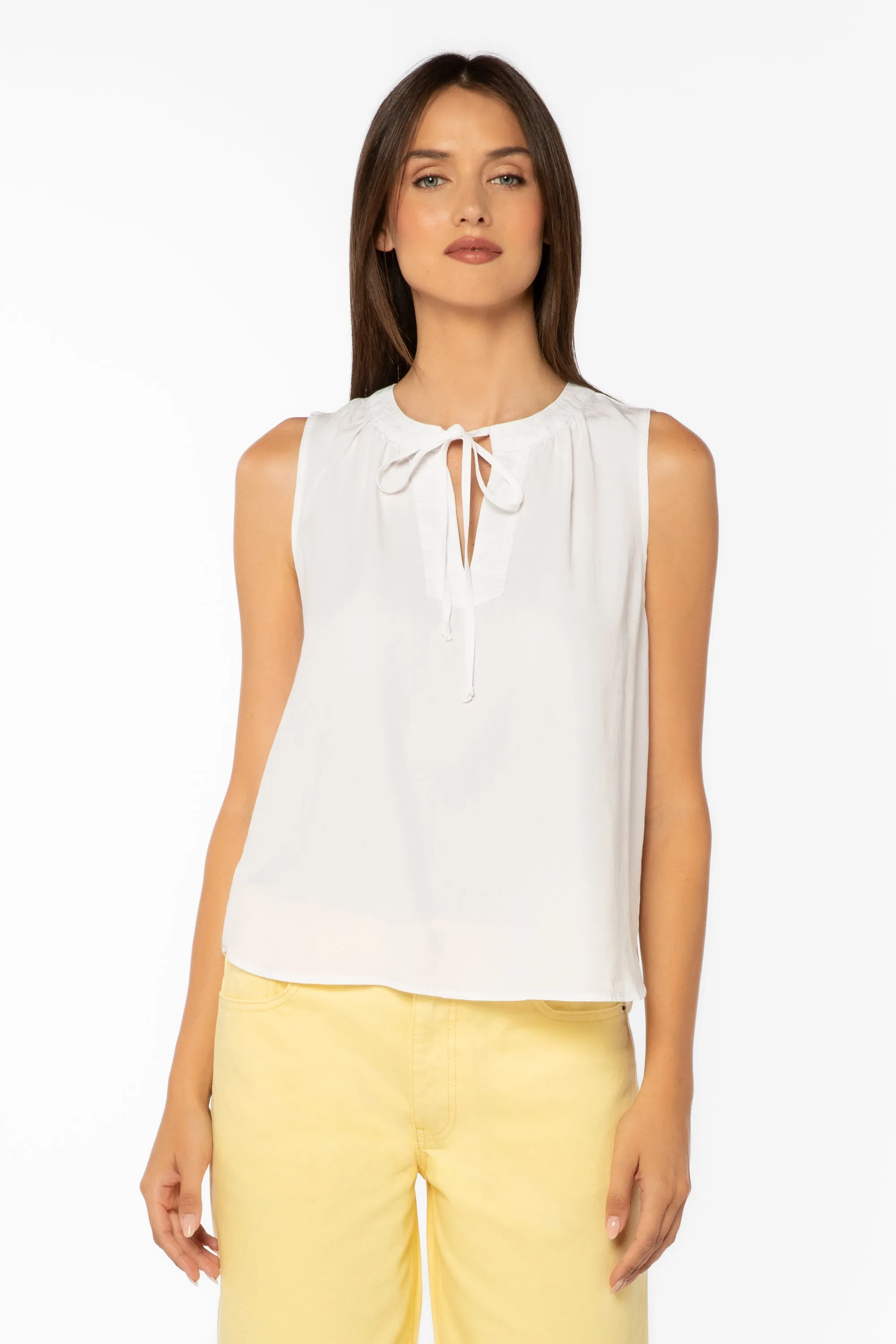 Mireille Optic White Top sold by Velvet Heart product image thumbnail 3