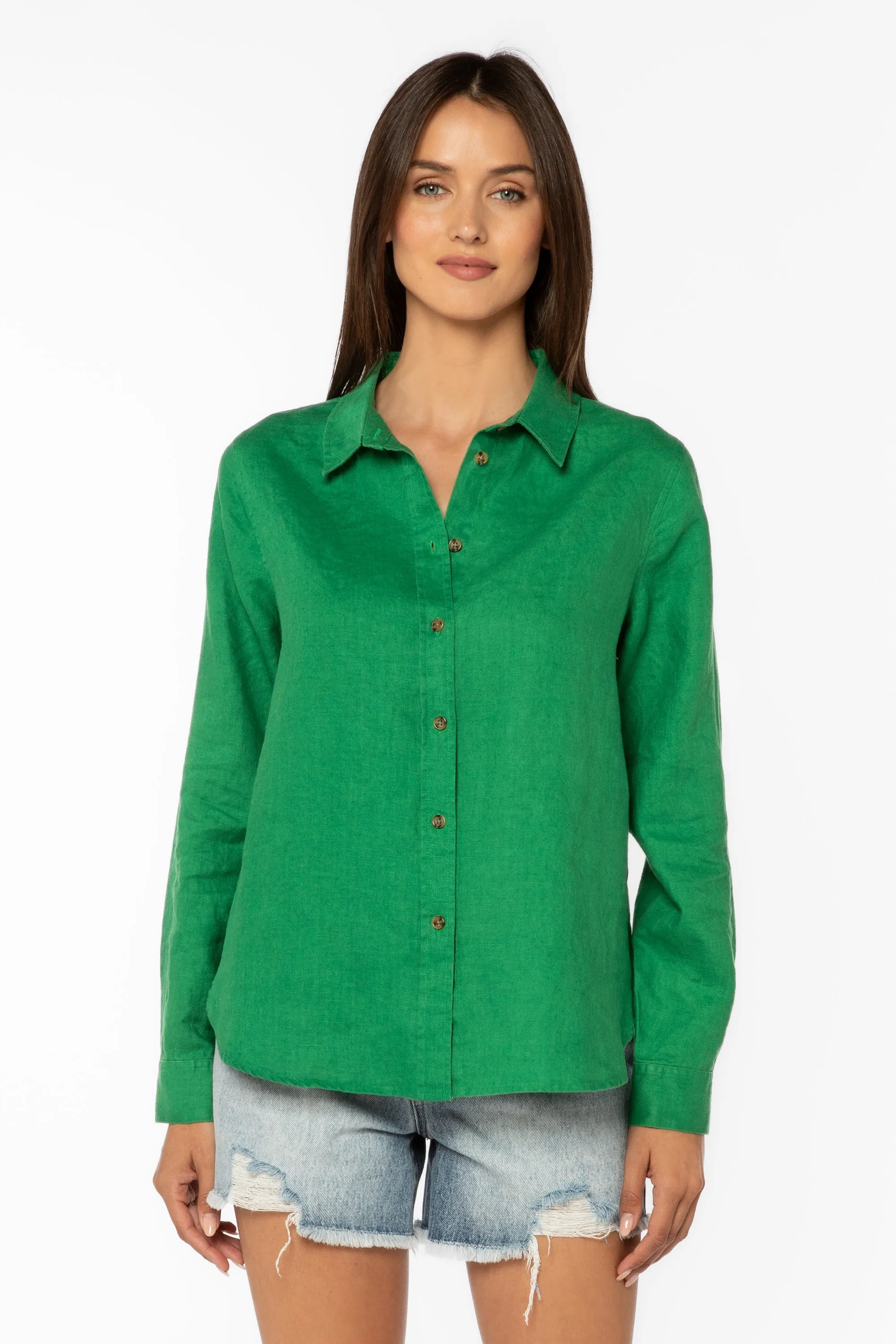 Carmine Green Shirt sold by Velvet Heart product image thumbnail 3