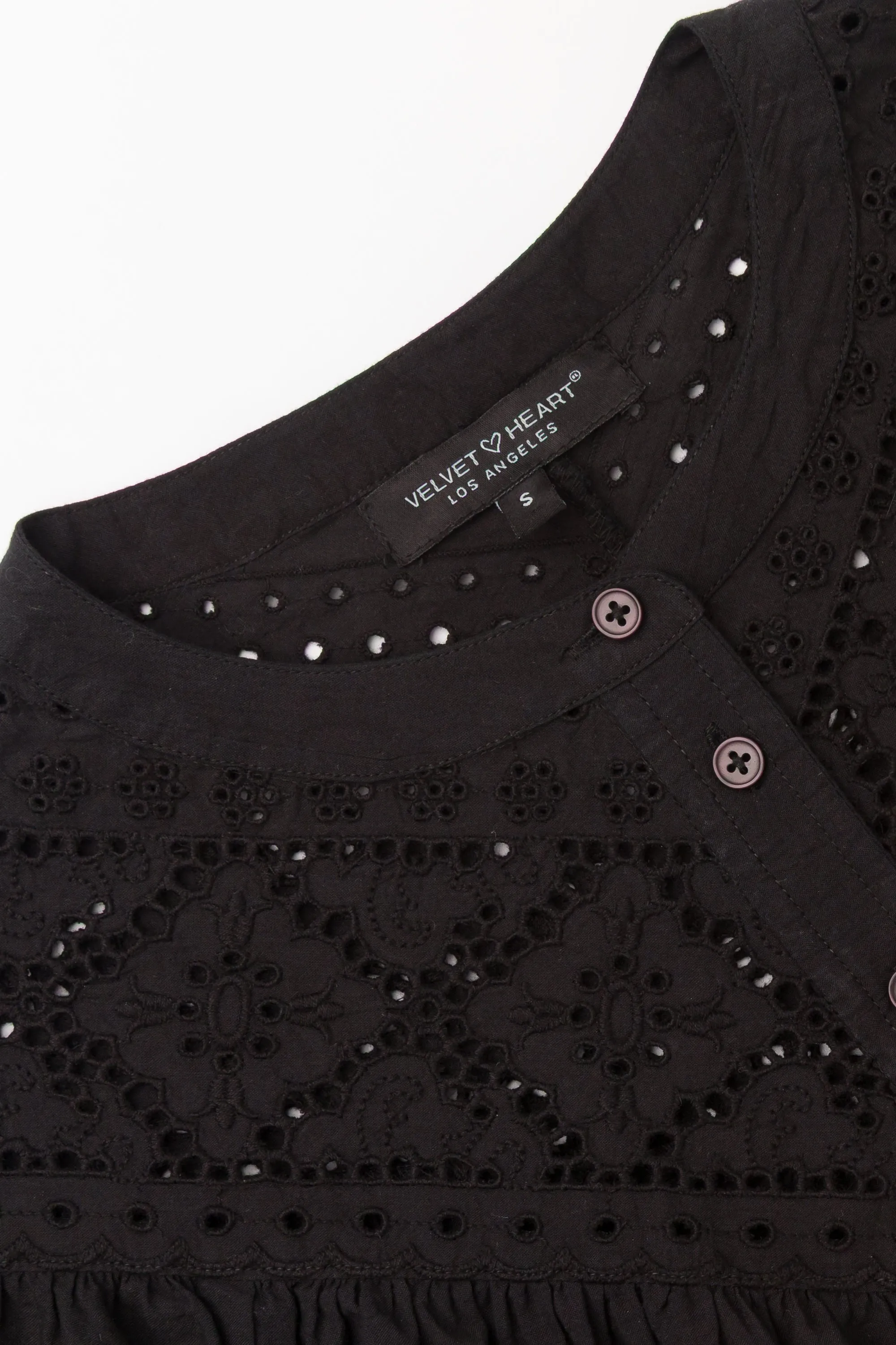 Annika Black Top sold by Velvet Heart product image thumbnail 5