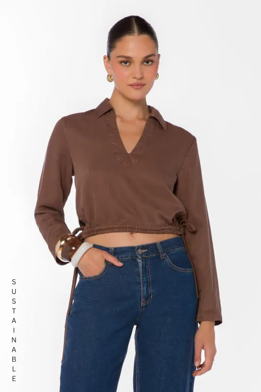 Harvey Tamarind Top made by Velvet Heart