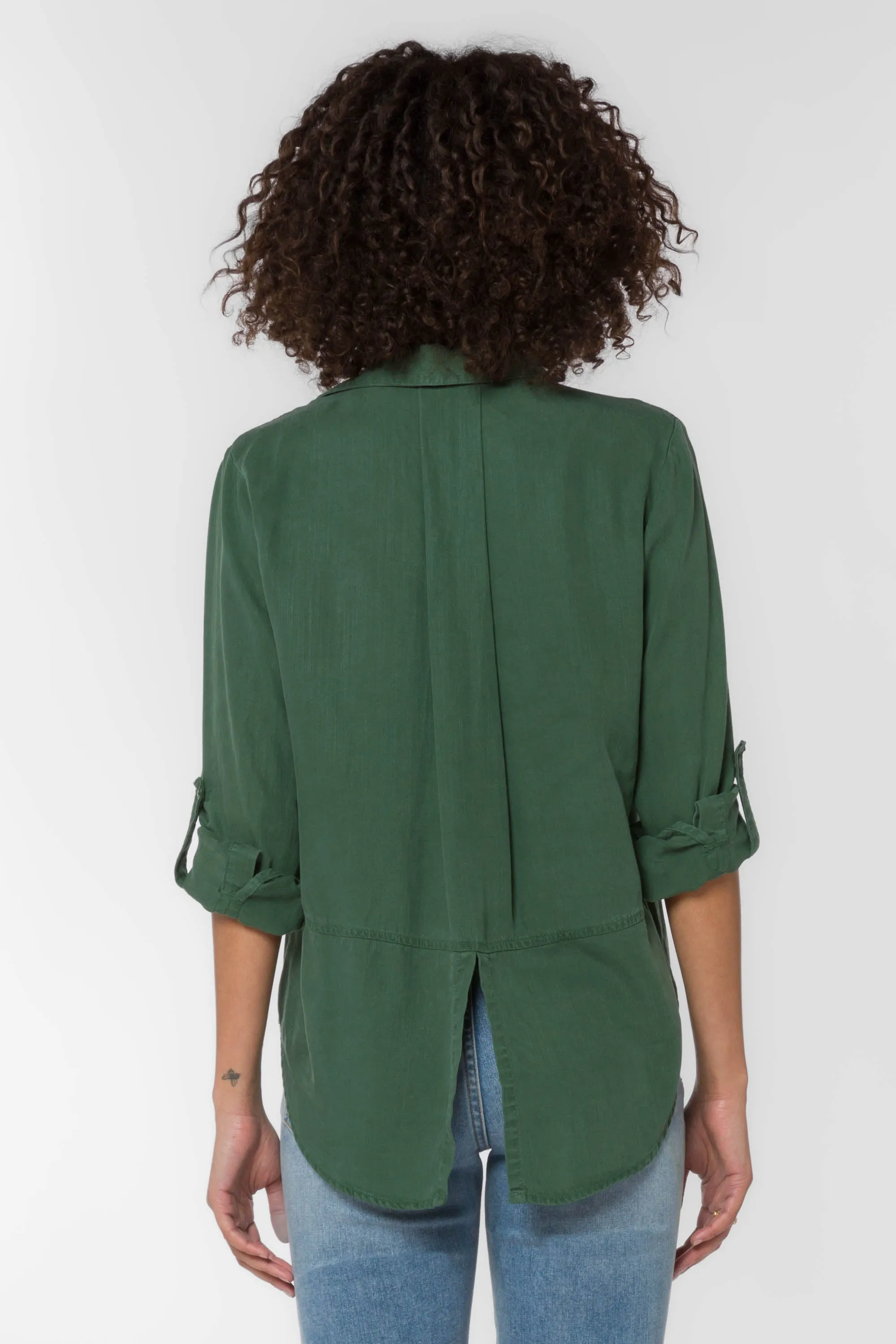 Riley Dark Green Shirt sold by Velvet Heart product image thumbnail 4