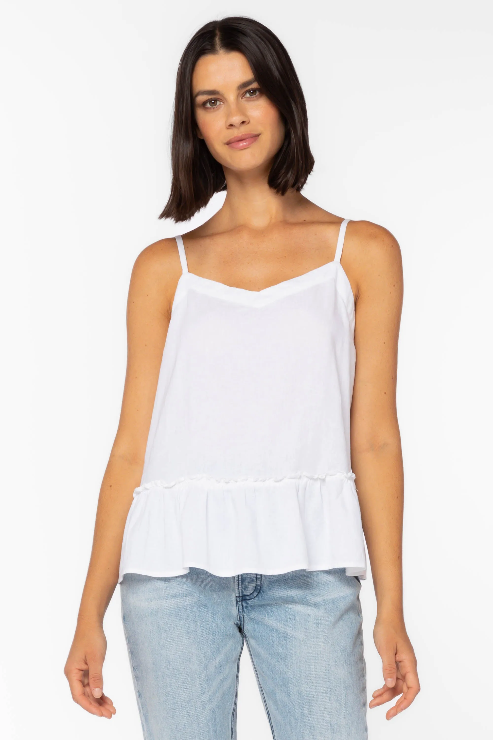 Casey White Cami sold by Velvet Heart product image thumbnail 3