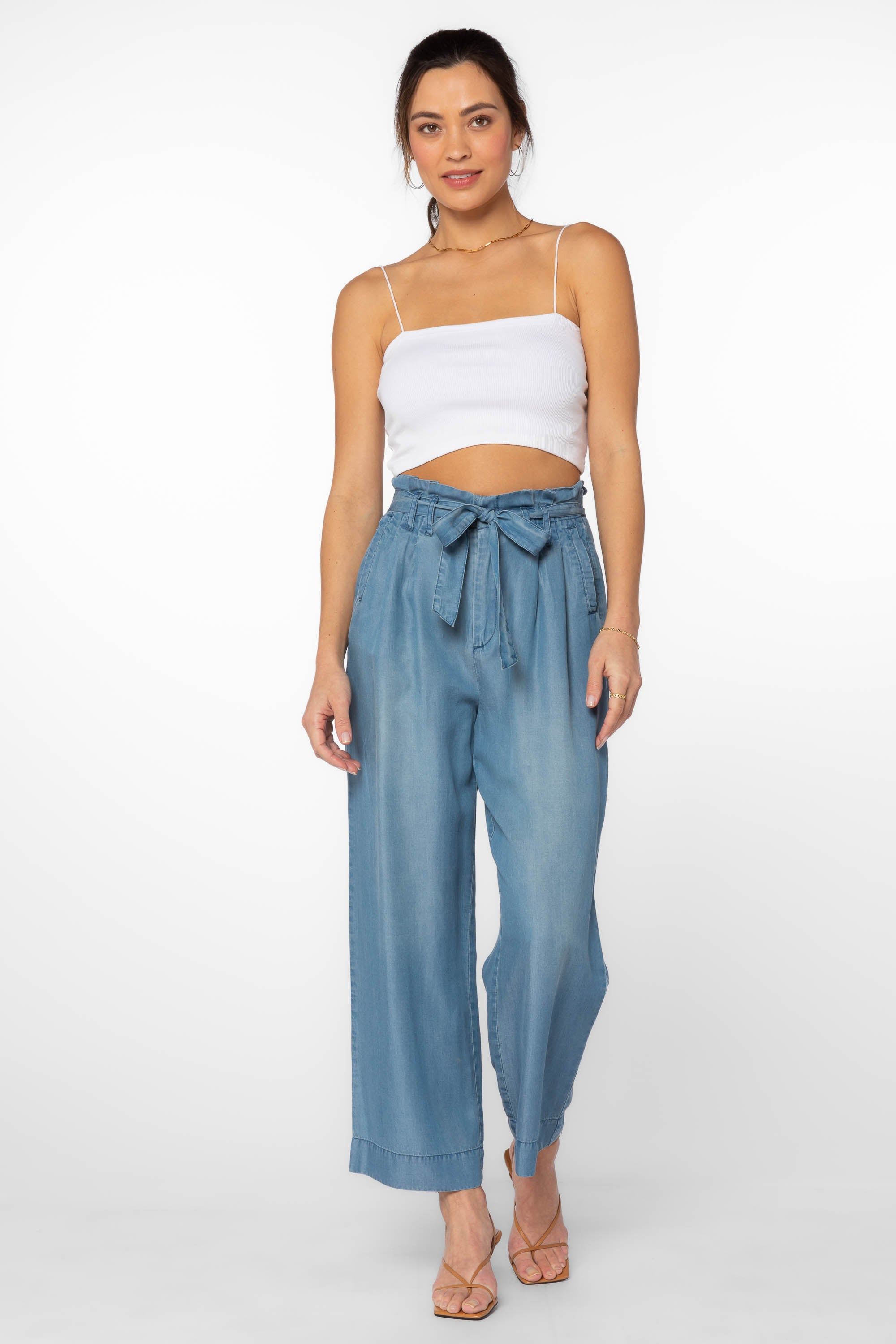 Amandine Blue Pants sold by Velvet Heart