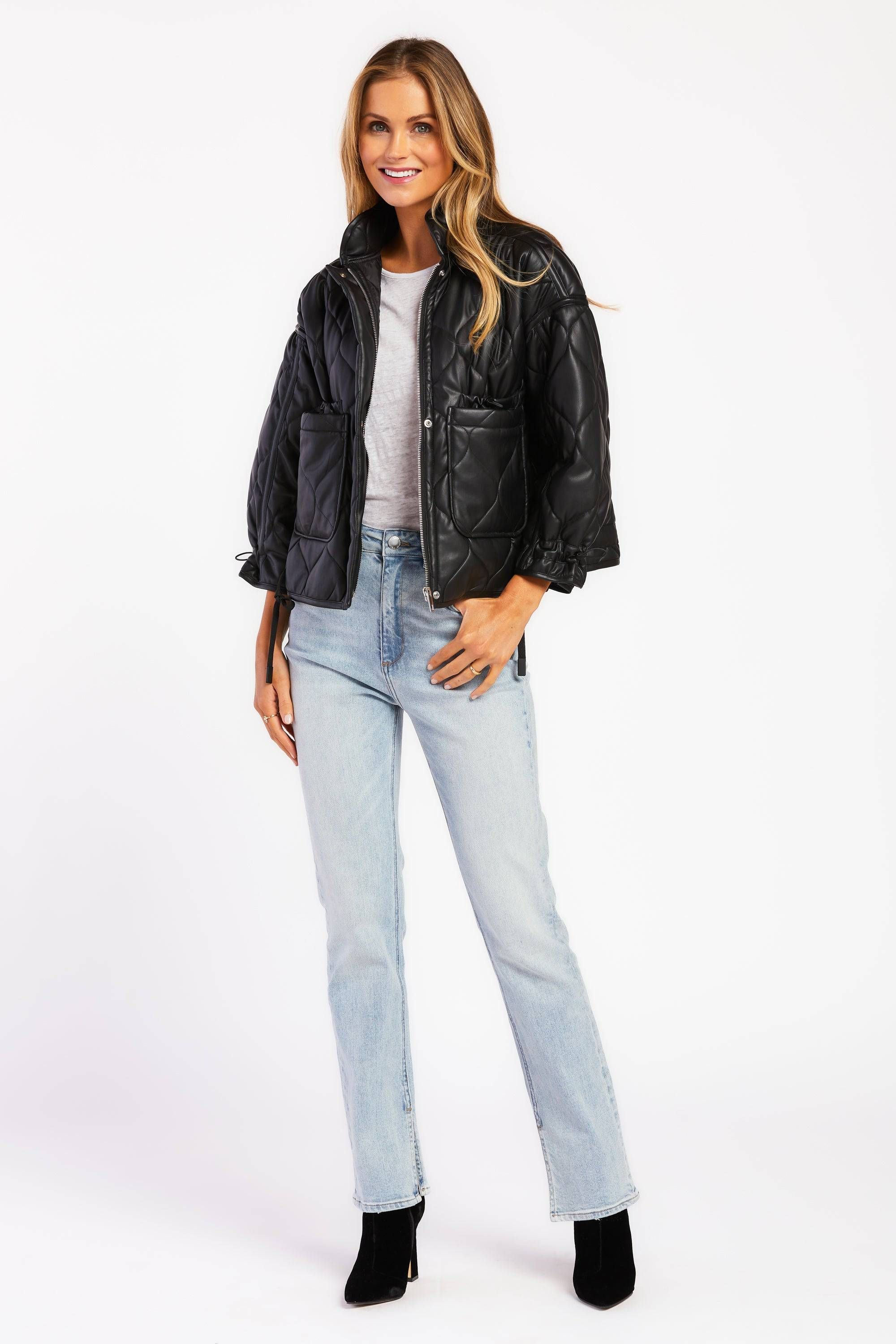 Jaguar Black Jacket sold by Velvet Heart