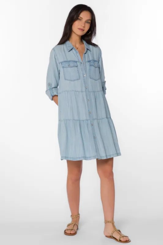 Bree Visalia Blue Dress sold by Velvet Heart