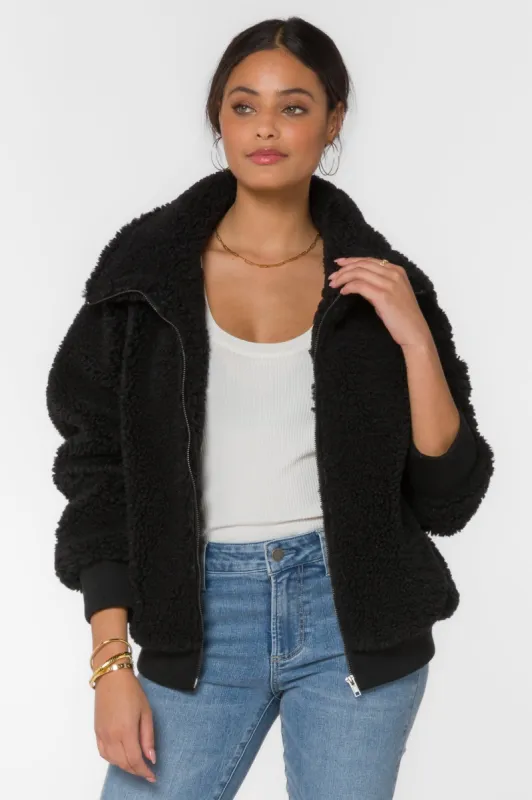 Brady Black Jacket sold by Velvet Heart