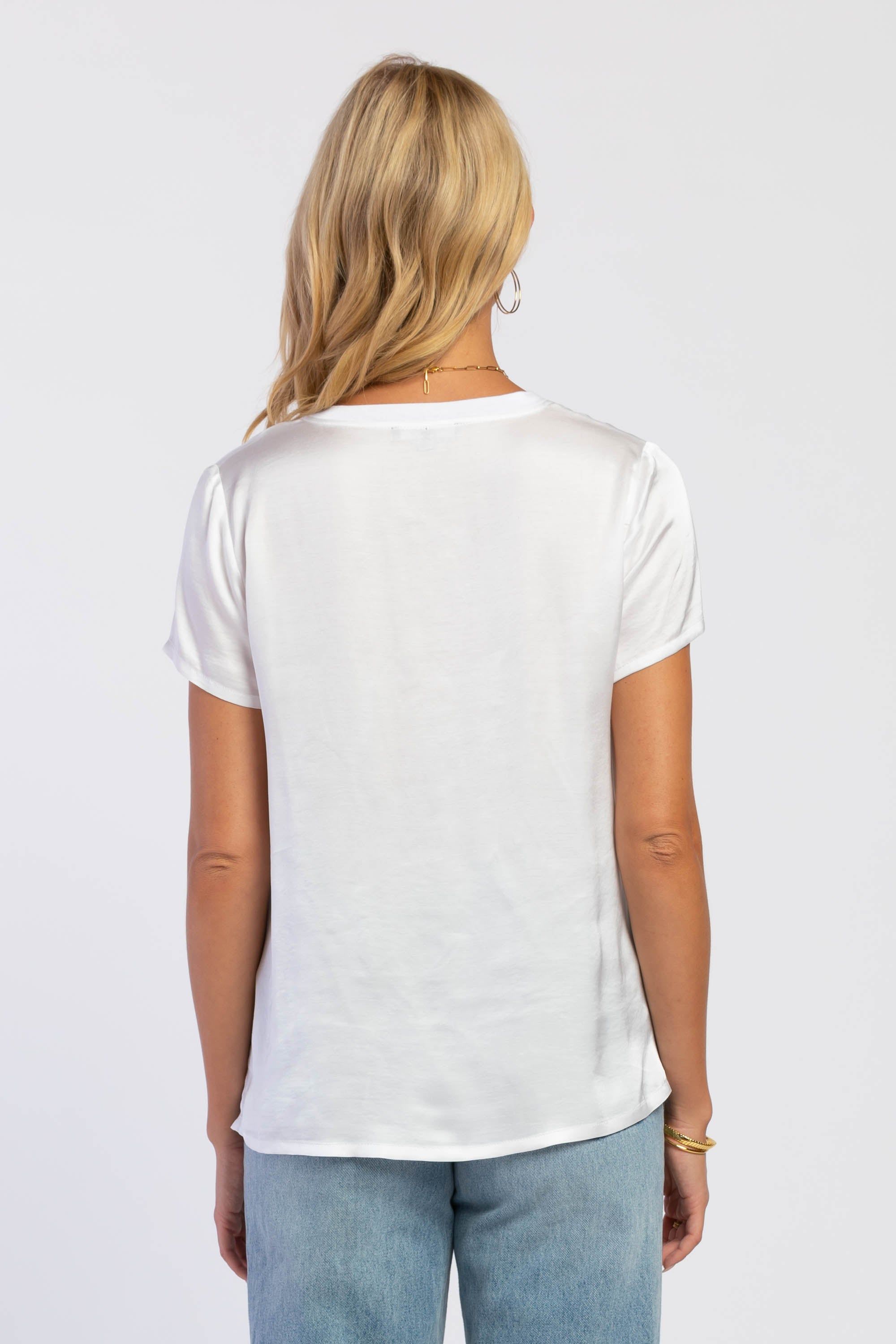 Billie White Shirt sold by Velvet Heart product image thumbnail 4
