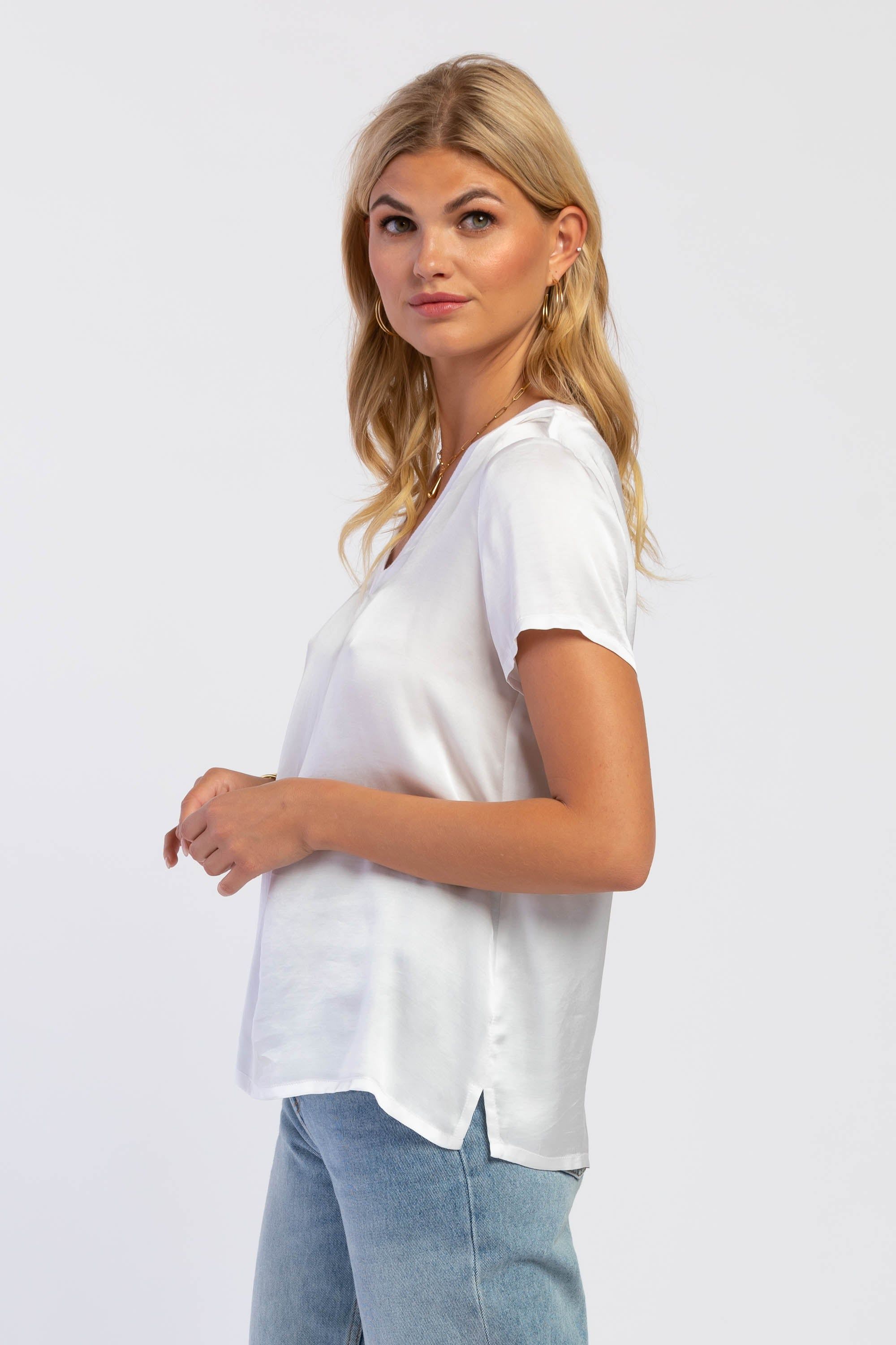 Billie White Shirt sold by Velvet Heart product image thumbnail 3