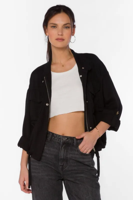 Rogue Black Jacket sold by Velvet Heart