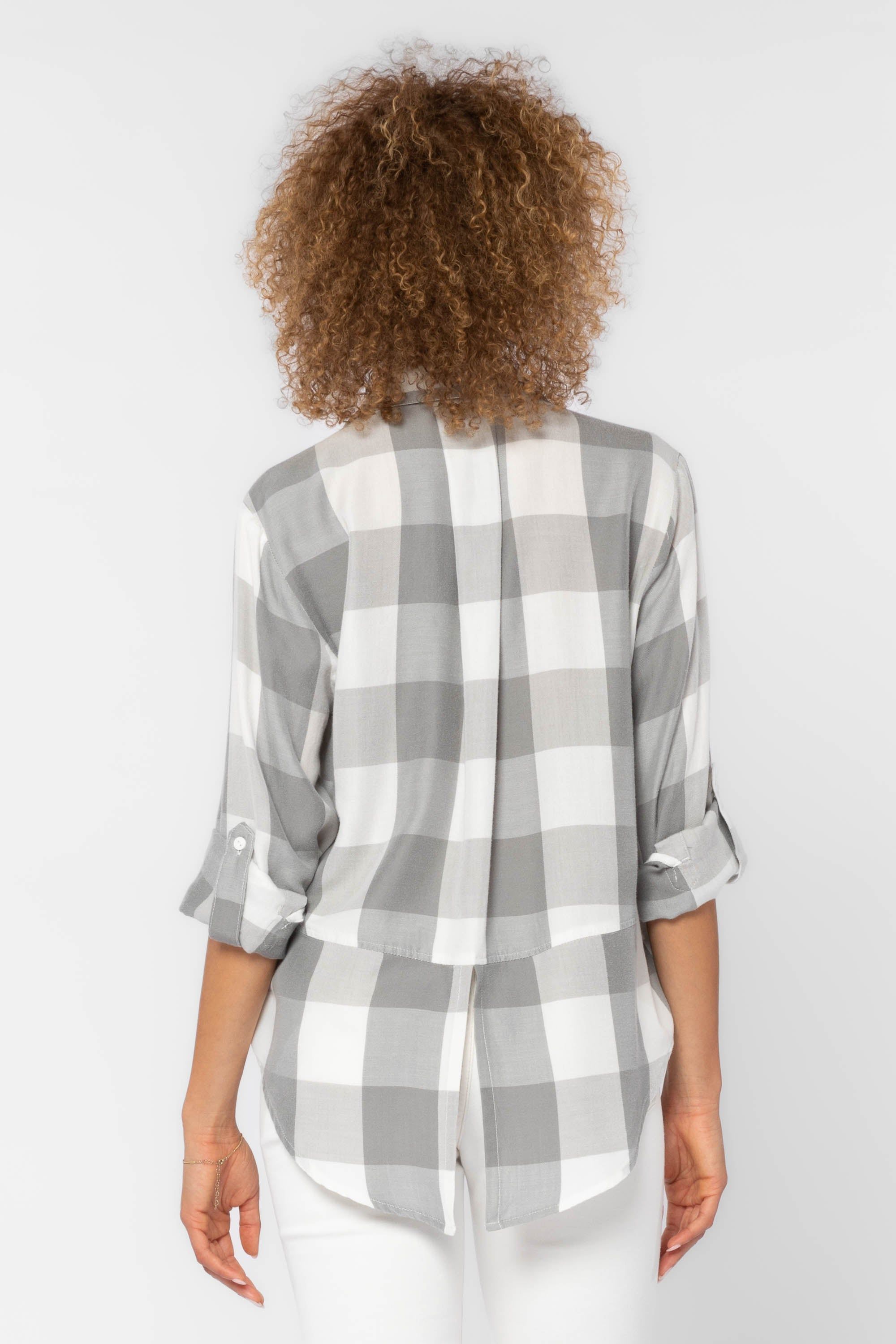 Riley Grey Check Shirt sold by Velvet Heart product image thumbnail 4