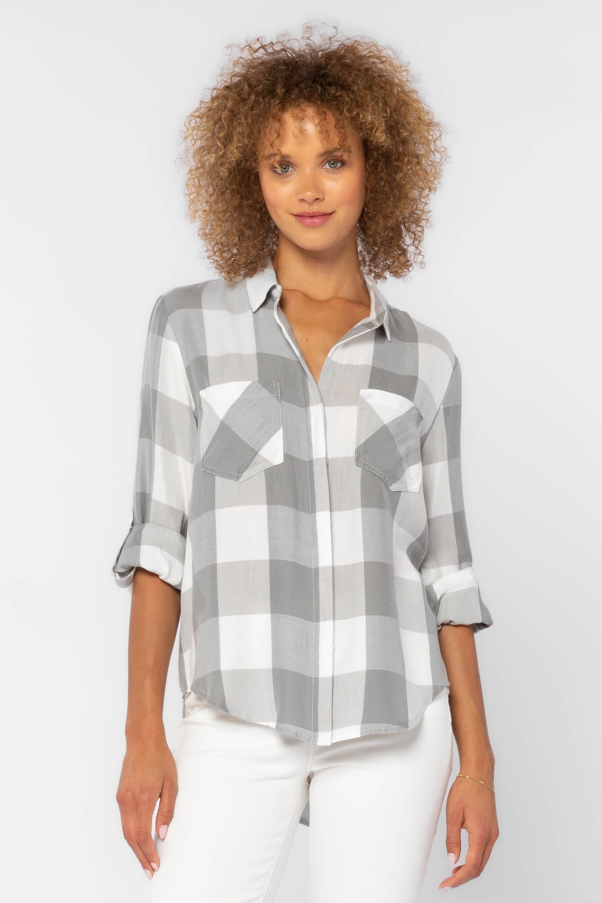 Riley Grey Check Shirt sold by Velvet Heart product image thumbnail 2