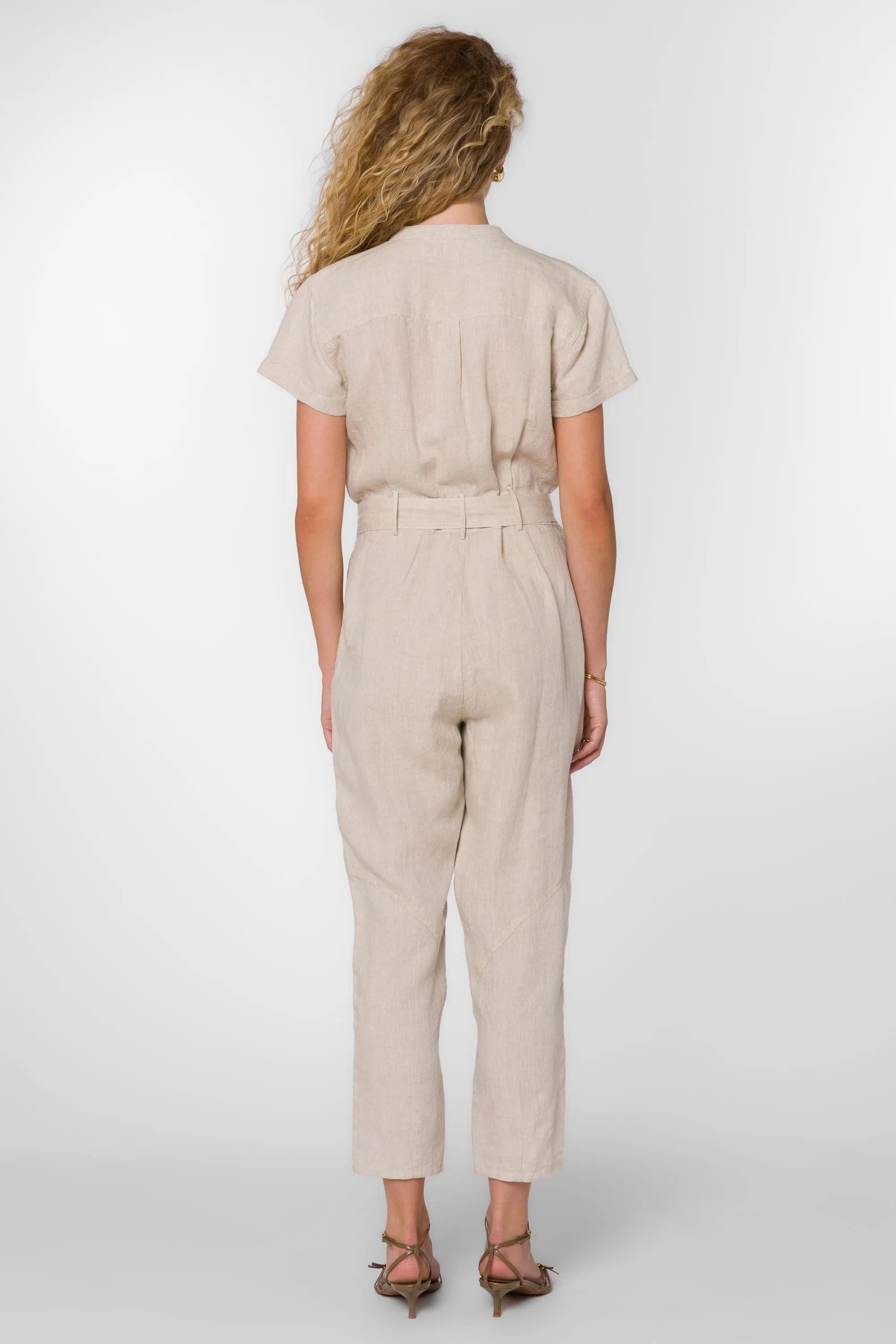Greyson Ivory Jumpsuit sold by Velvet Heart product image thumbnail 4