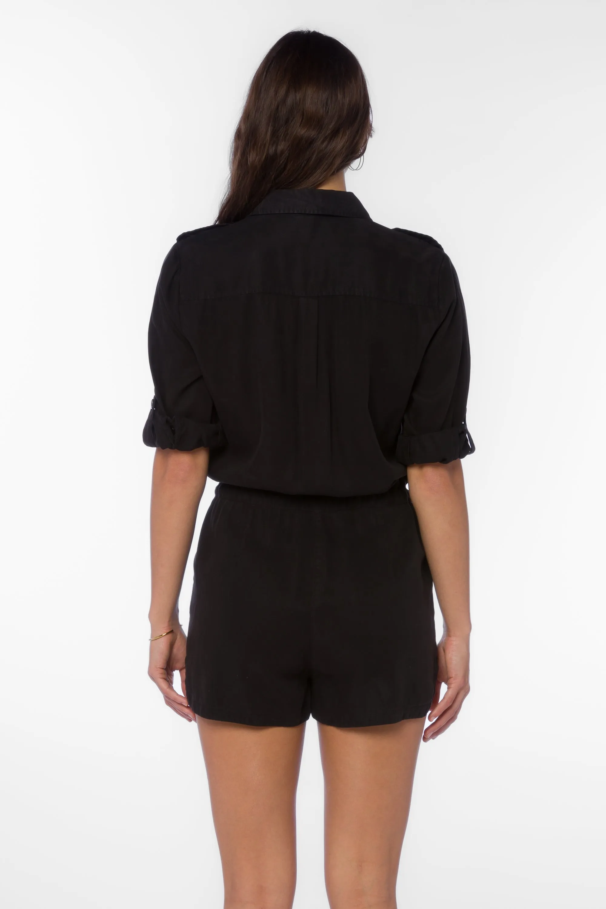 Luba Black Romper sold by Velvet Heart product image thumbnail 3