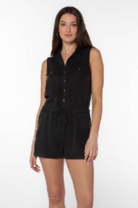 Esma Black Romper sold by Velvet Heart