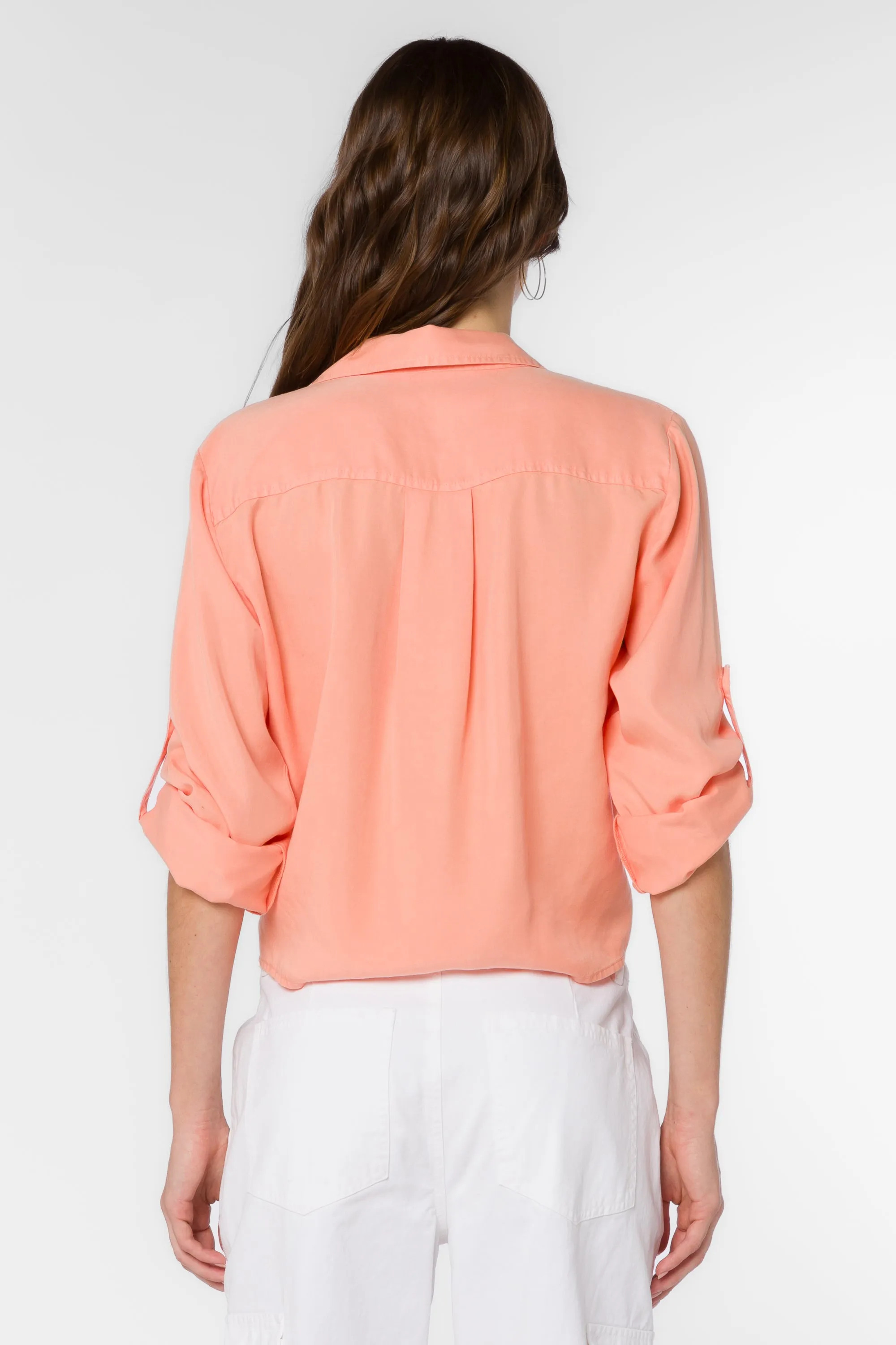 Solange Light Coral Top sold by Velvet Heart product image thumbnail 4