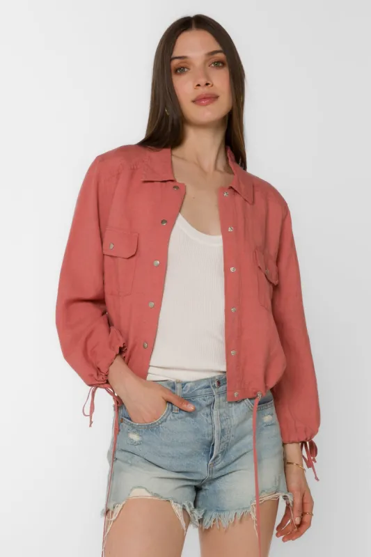 Zora Canyon Rose Jacket sold by Velvet Heart