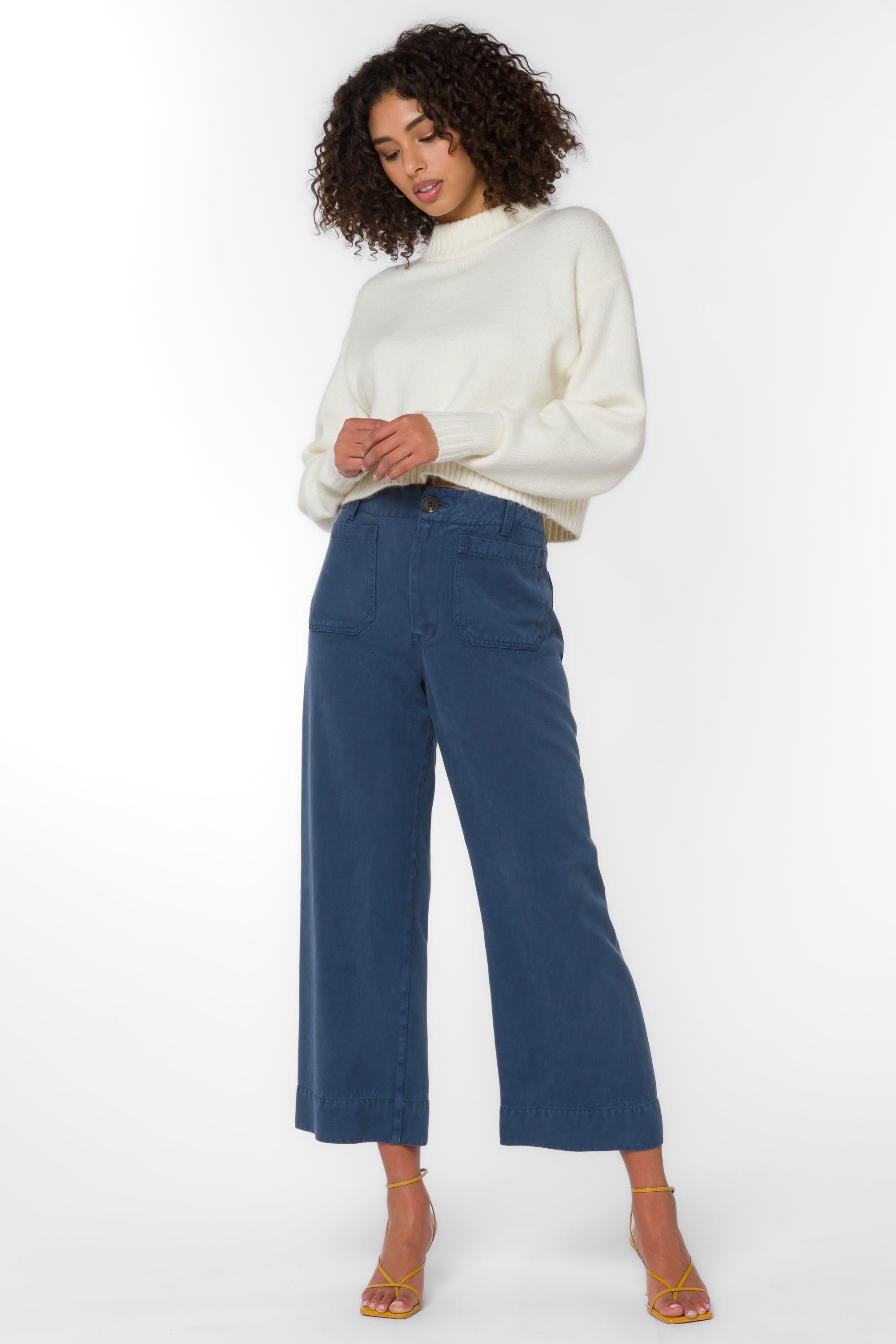 Alyx Navy Pants sold by Velvet Heart