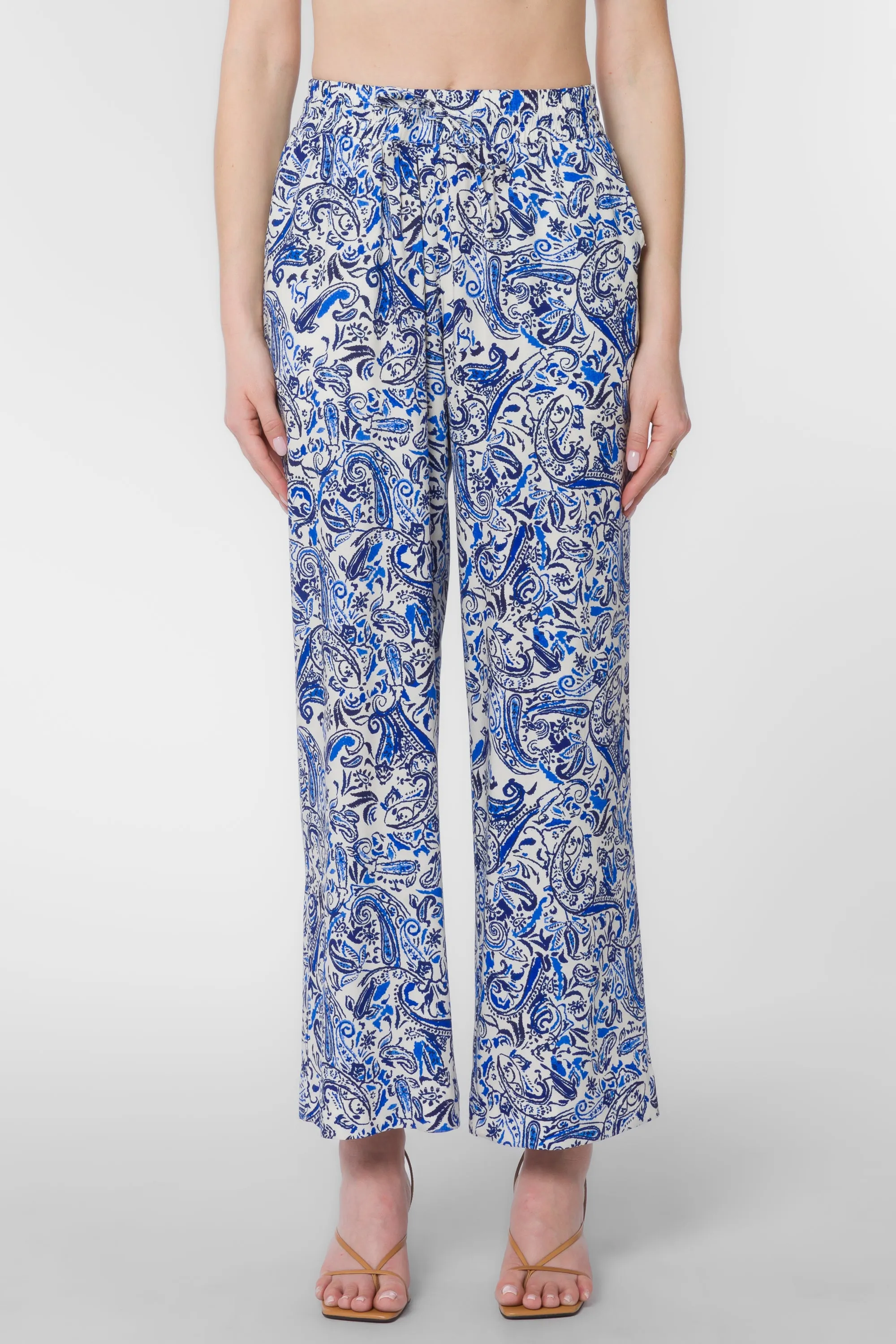 Wendy Blue Paisley Pants sold by Velvet Heart product image thumbnail 2