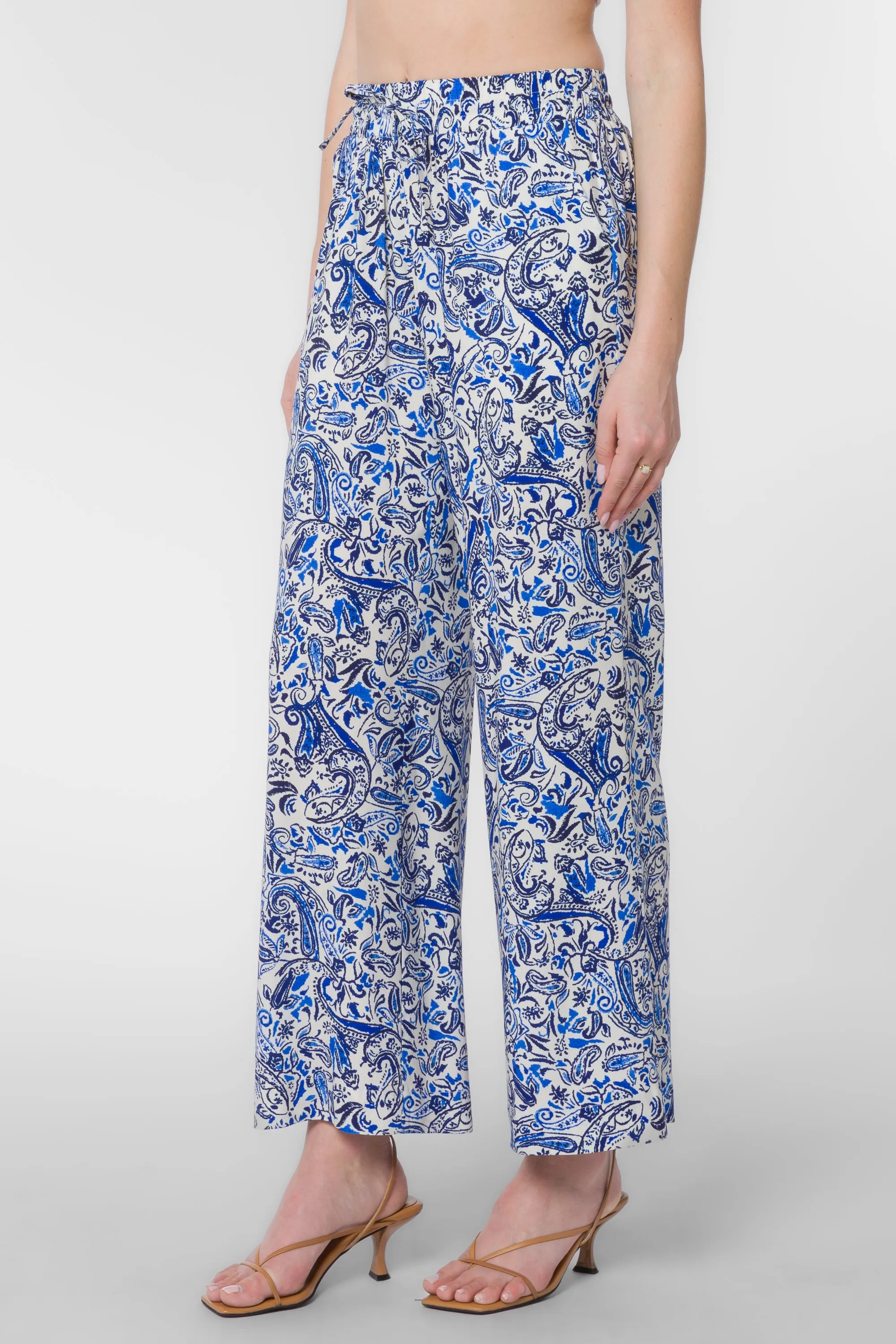 Wendy Blue Paisley Pants sold by Velvet Heart product image thumbnail 3