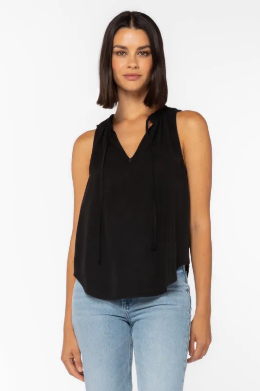 Becks Black Top sold by Velvet Heart