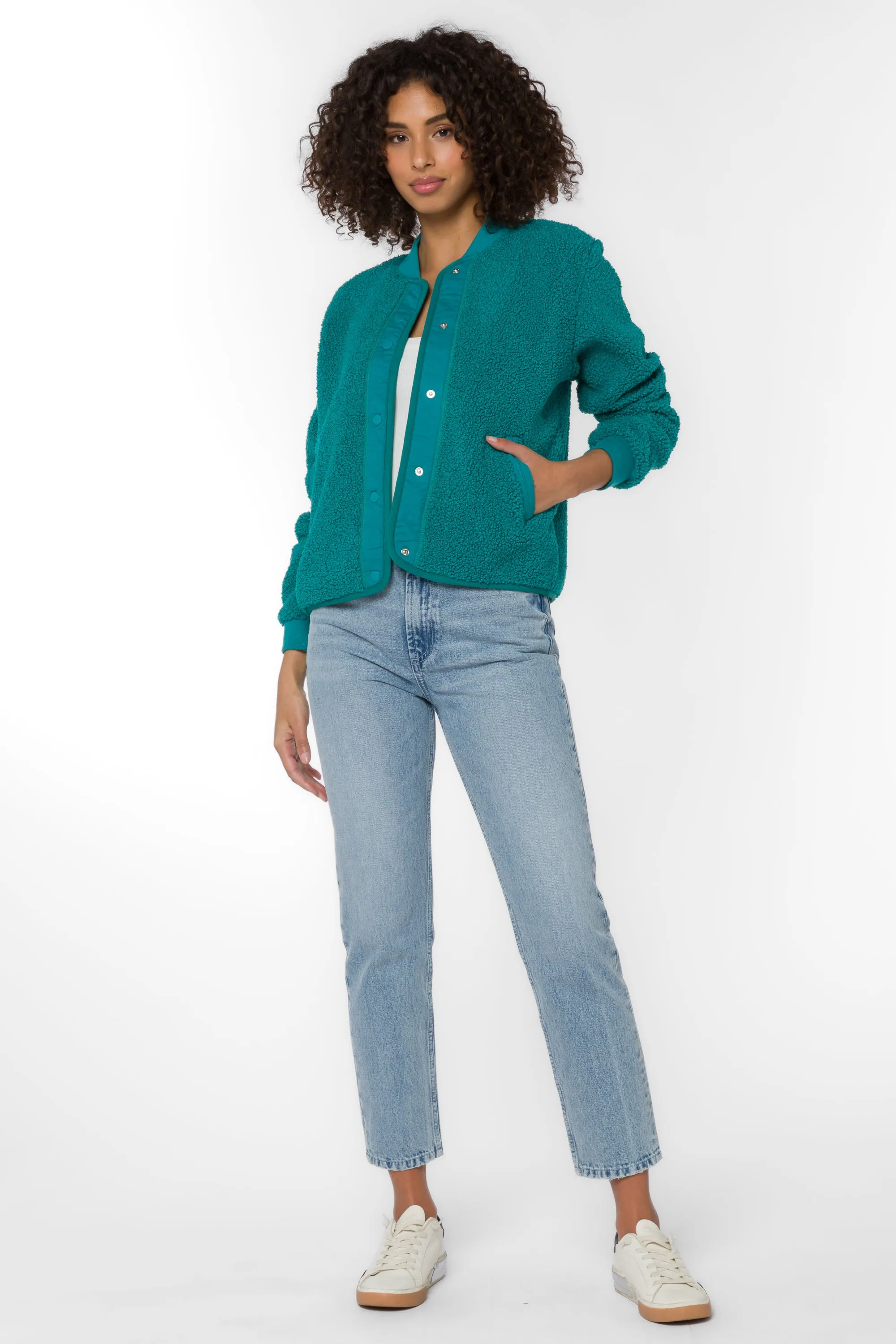 Saint Peacock Blue Jacket sold by Velvet Heart product image thumbnail 2