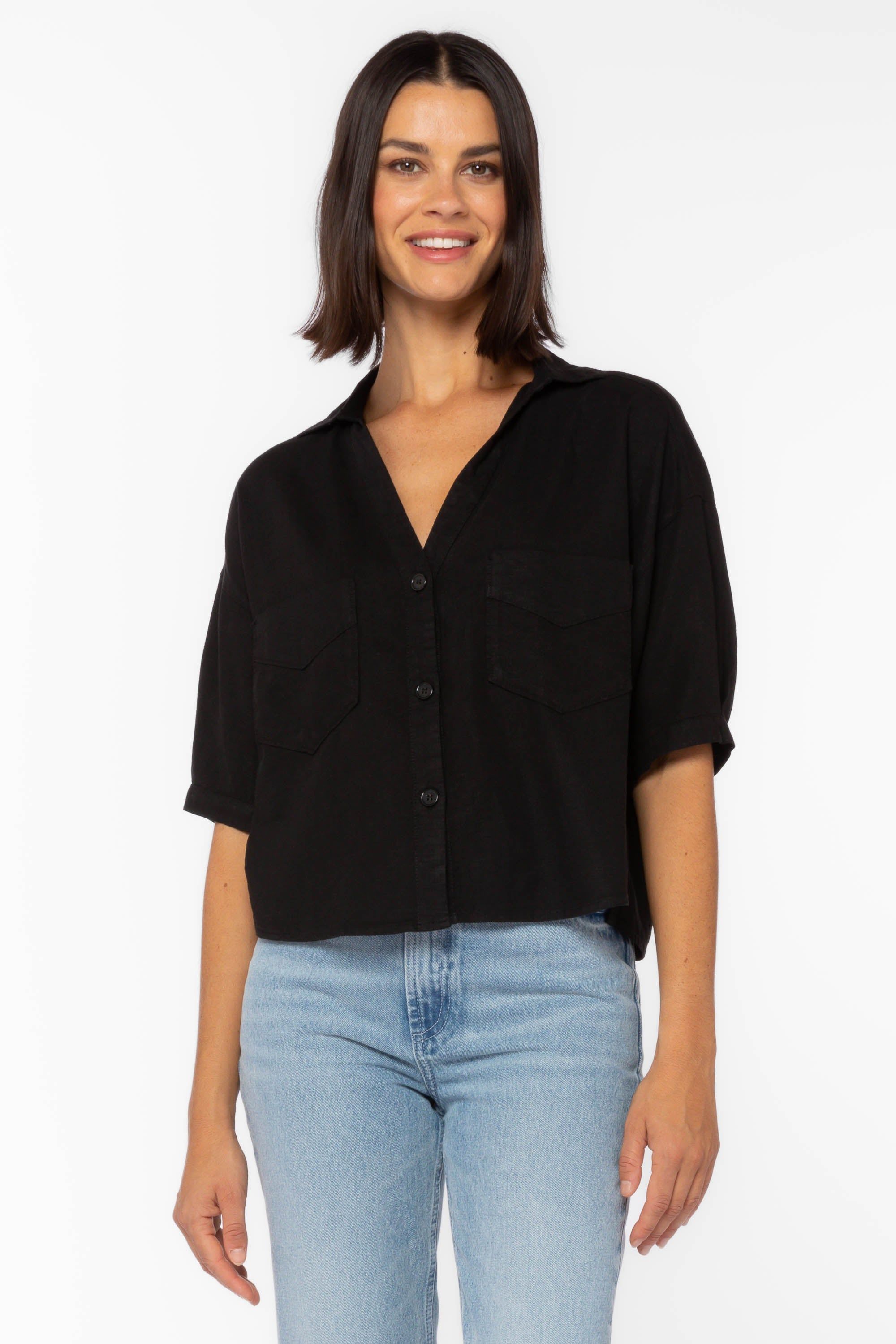 Shaymarie Black Shirt sold by Velvet Heart product image thumbnail 2