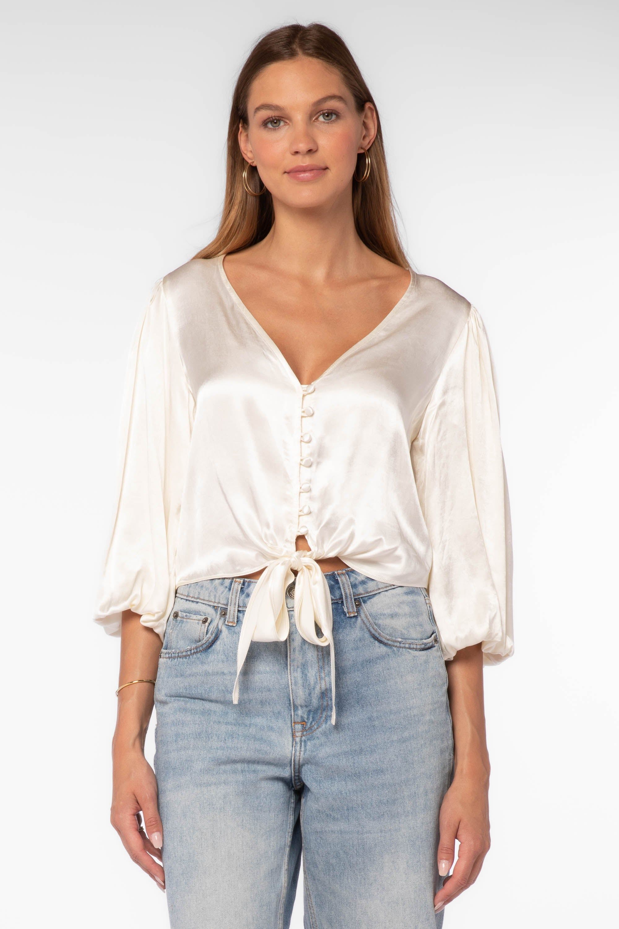 Rami Ivory Blouse sold by Velvet Heart product image thumbnail 2