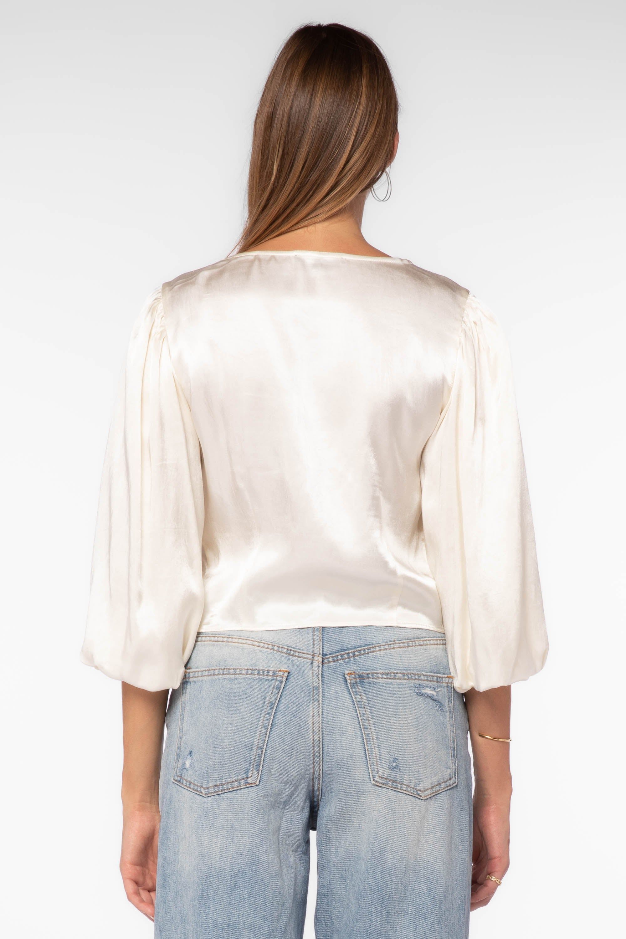 Rami Ivory Blouse sold by Velvet Heart product image thumbnail 4