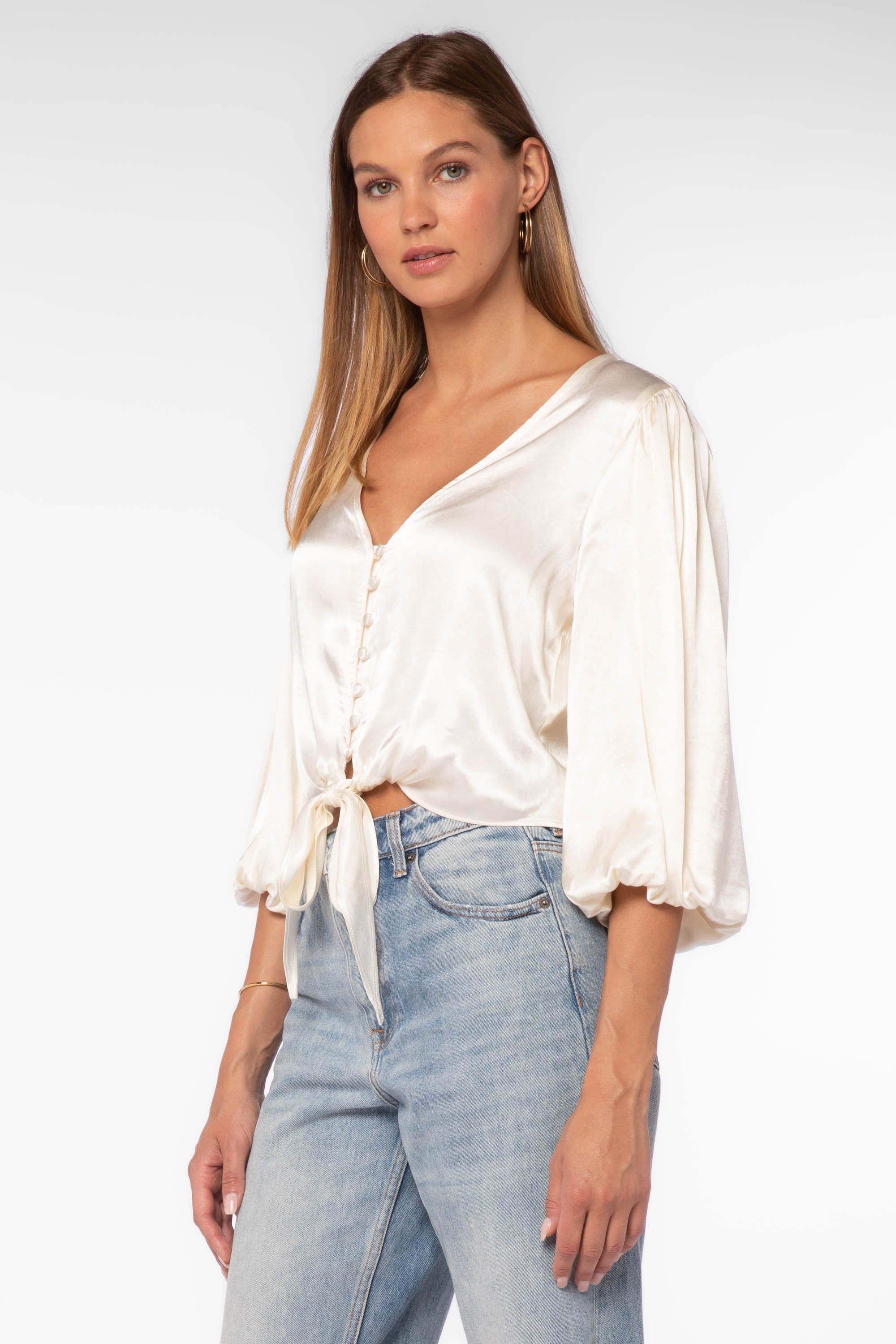 Rami Ivory Blouse sold by Velvet Heart product image thumbnail 3
