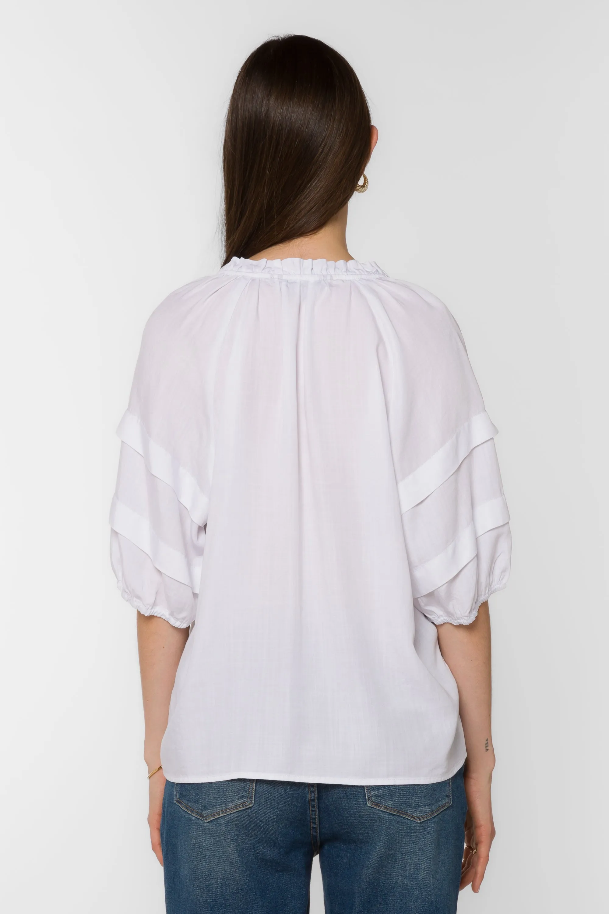 Kenna White Blouse sold by Velvet Heart product image thumbnail 4