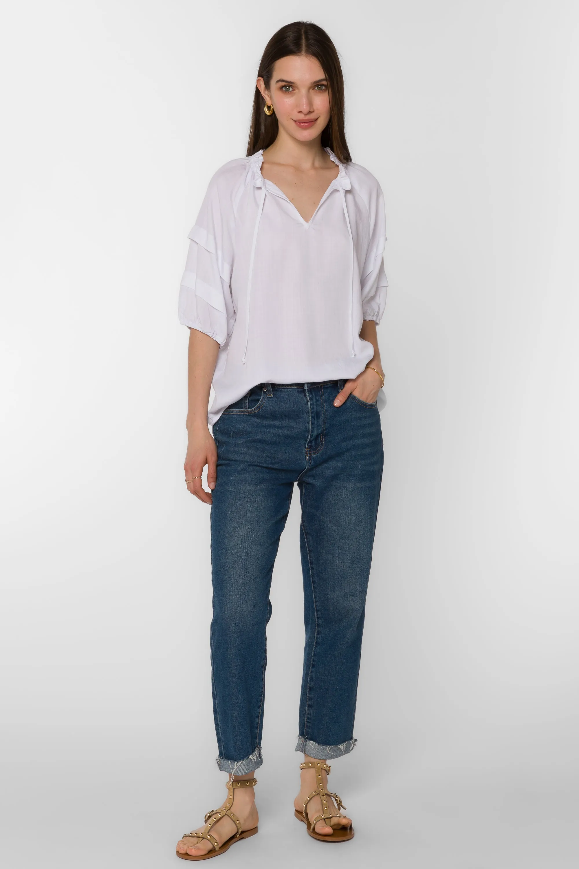 Kenna White Blouse sold by Velvet Heart product image thumbnail 2