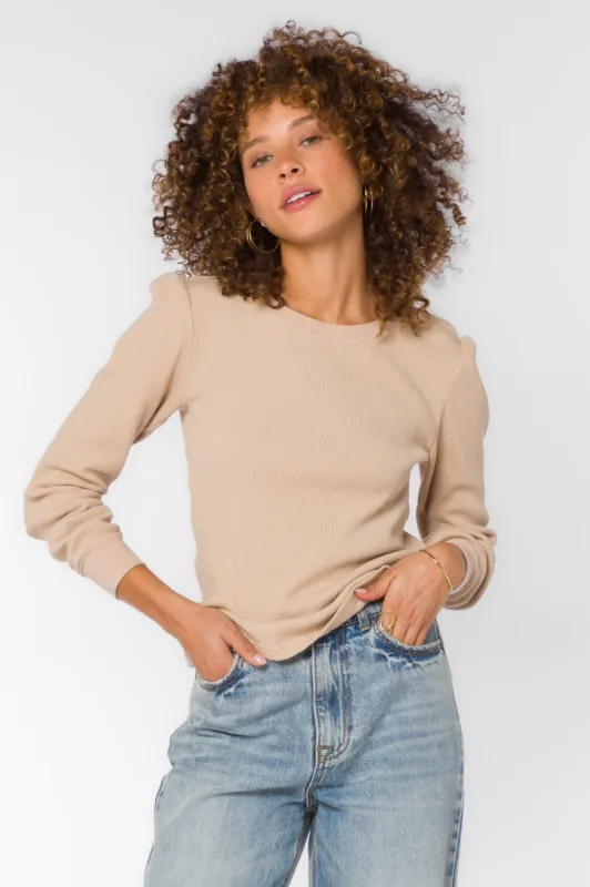 Russel Latte Top sold by Velvet Heart