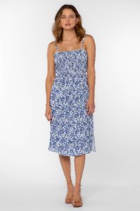 Lana Blue Floral Dress sold by Velvet Heart