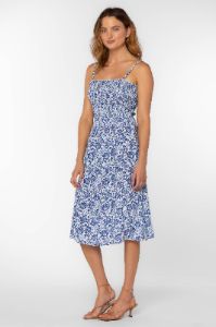 Lana Blue Floral Dress sold by Velvet Heart