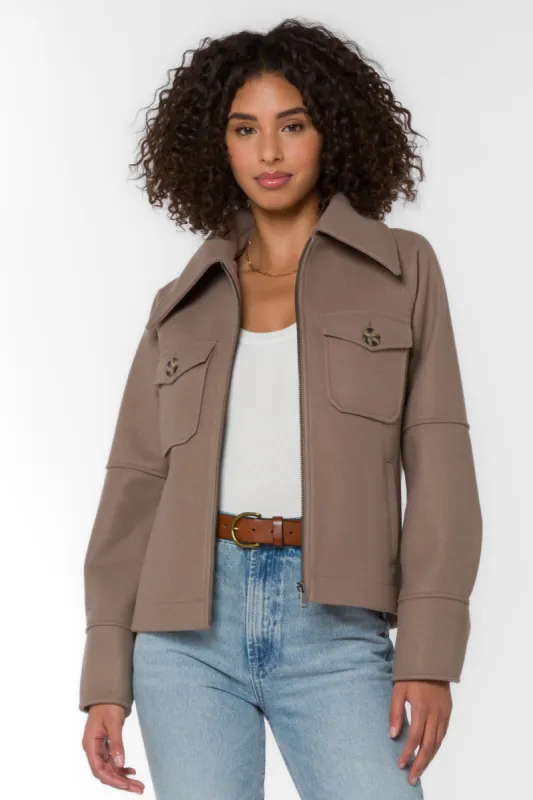 Stassi Oat Jacket sold by Velvet Heart