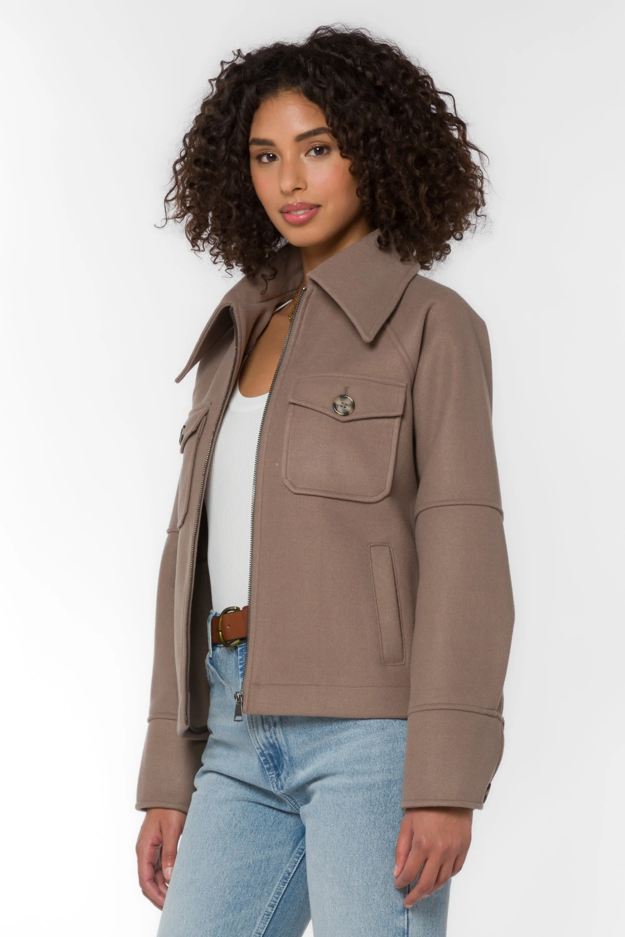 Stassi Oat Jacket sold by Velvet Heart product image thumbnail 3