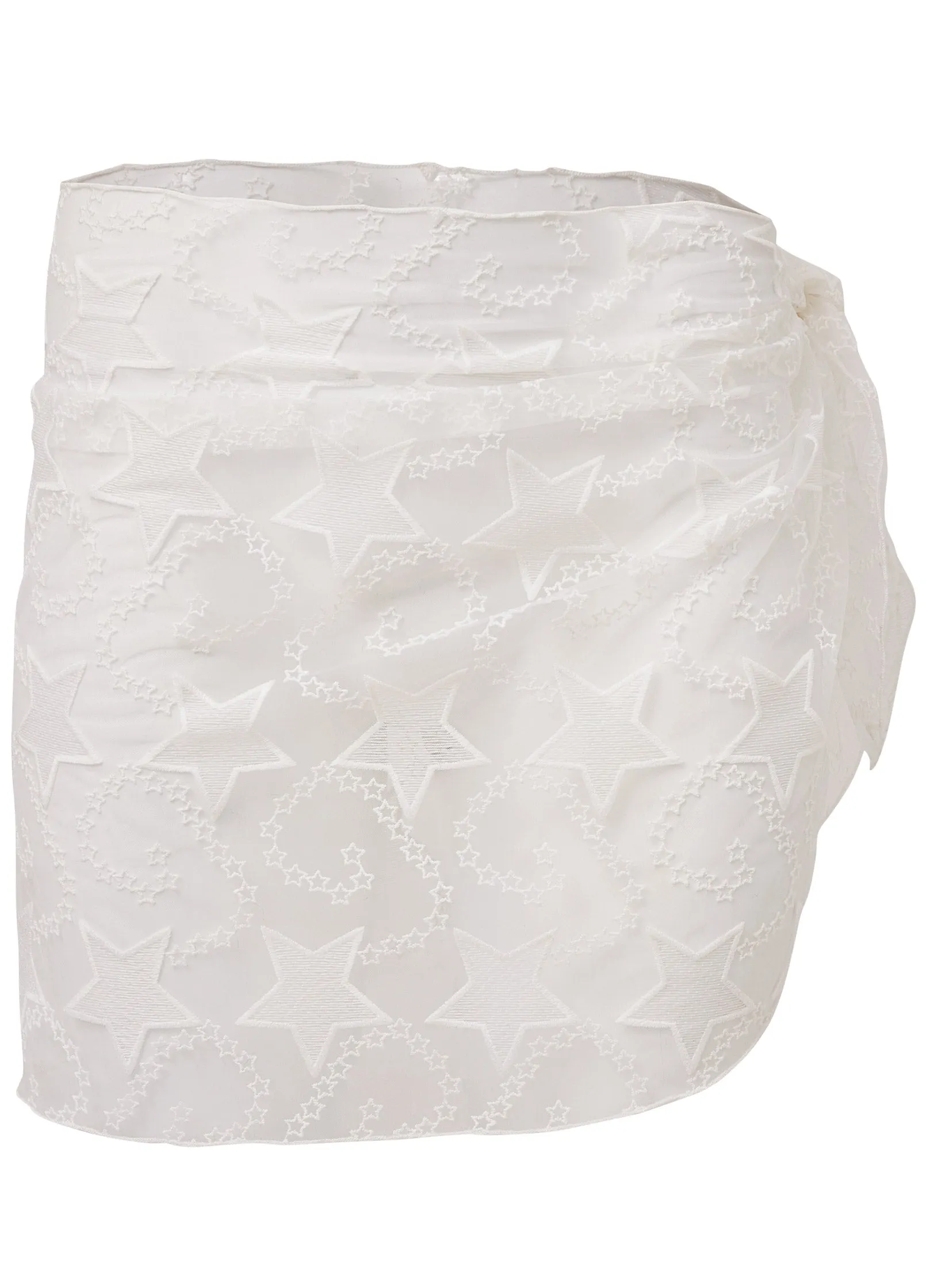 Wrap Mesh Cover-Up Skirt - Shining Sea sold by VENUS product image thumbnail 5