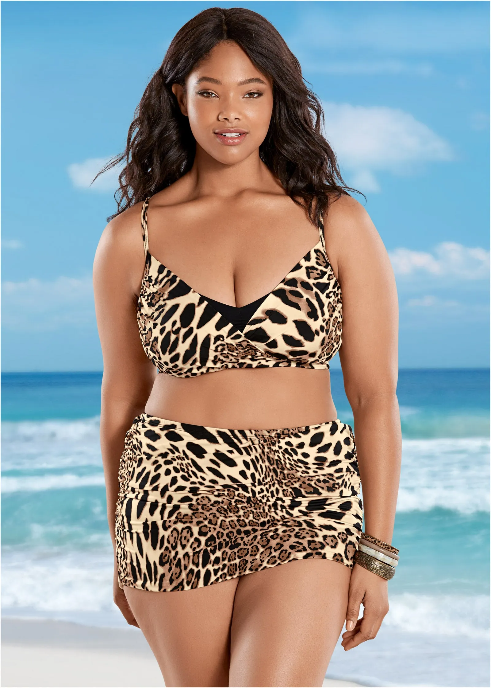 Ruched Skirted Bottom - Smitten Kitten sold by VENUS product image thumbnail 5