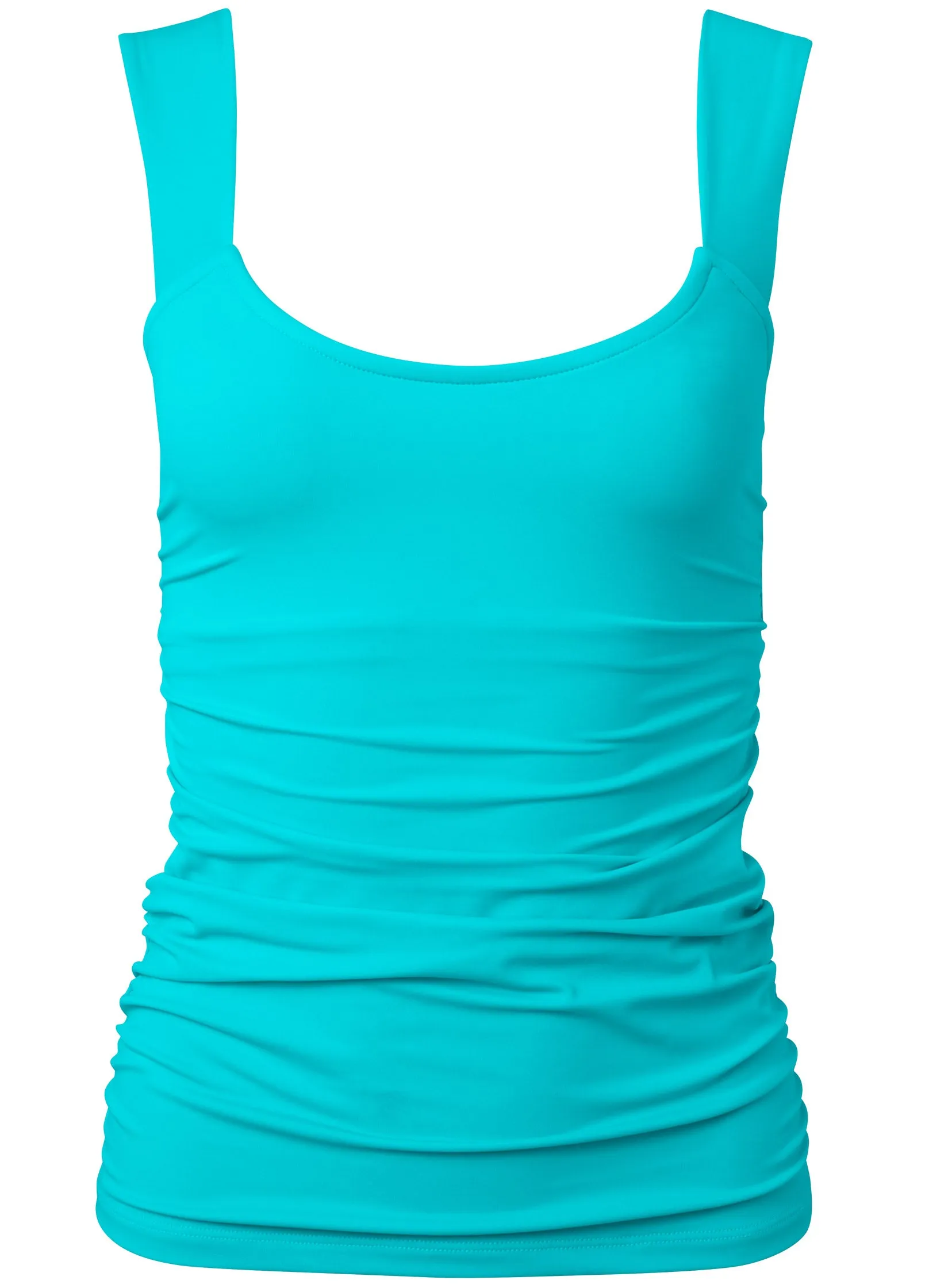 Scoop Neck Tankini Top - Aqua Reef sold by VENUS product image thumbnail 5