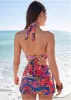 Aruba Swim Skirt - Floral Paisleys sold by VENUS