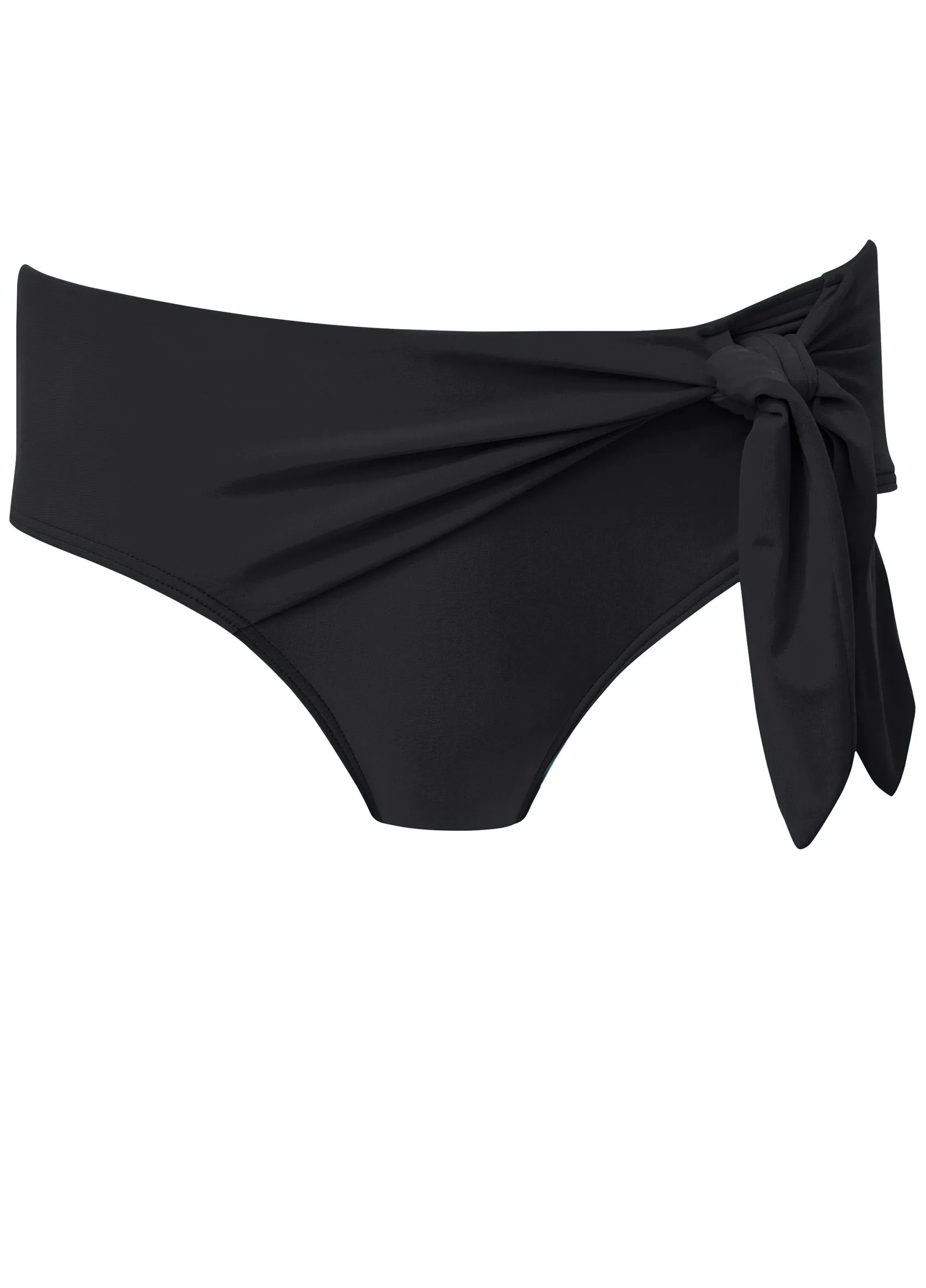Tie Front Bikini - Black Beauty sold by VENUS product image thumbnail 5