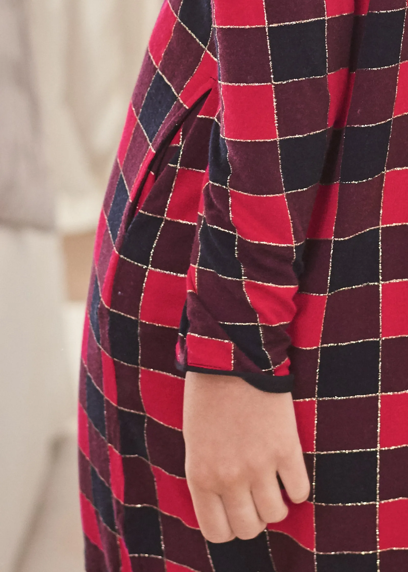 Short Sleepshirt - Red & Black sold by VENUS product image thumbnail 4