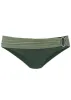 Ring Low-Rise Bikini Bottom - Olive Green Multi sold by VENUS