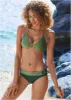 Ring Low-Rise Bikini Bottom - Olive Green Multi sold by VENUS