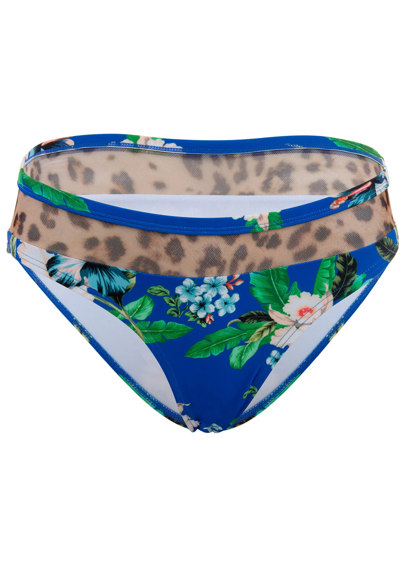 Mesh Band Low-Rise Bottom - Ocean Floral sold by VENUS product image thumbnail 3